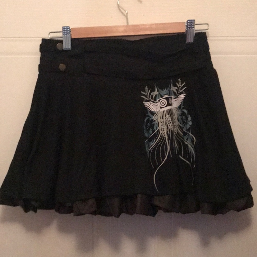 Mini skirt whit lined